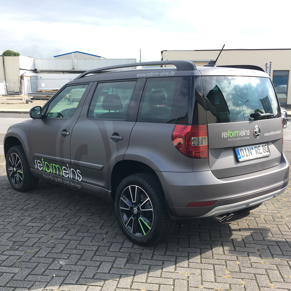 Vollfolierung / Car-Wrapping inclusive Design
